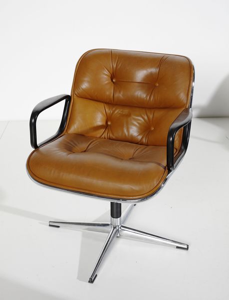 POLLOCK CHARLES (1930 - 2013) : Sei poltroncine girevoli Kiga per Knoll  - Asta Asta 397 | DESIGN E ARTI DECORATIVE DEL NOVECENTO Online - Associazione Nazionale - Case d'Asta italiane