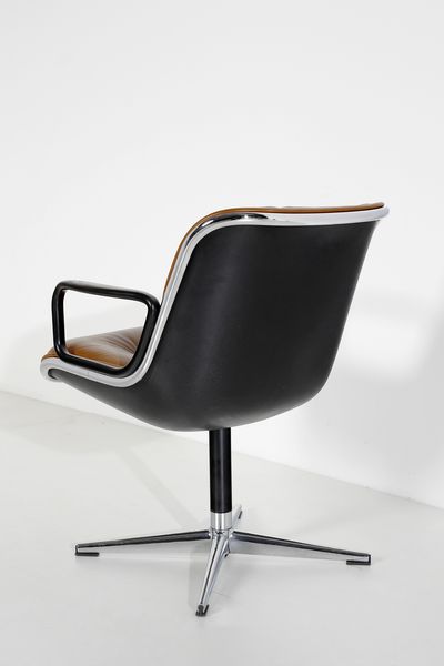 POLLOCK CHARLES (1930 - 2013) : Sei poltroncine girevoli Kiga per Knoll  - Asta Asta 397 | DESIGN E ARTI DECORATIVE DEL NOVECENTO Online - Associazione Nazionale - Case d'Asta italiane