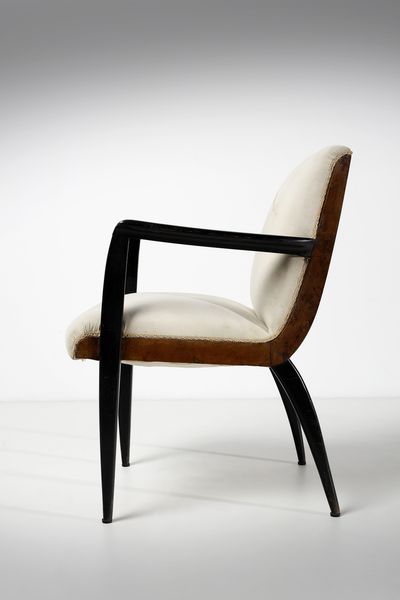 BORSANI OSVALDO (1911 - 1985) : Poltroncina  - Asta Asta 397 | DESIGN E ARTI DECORATIVE DEL NOVECENTO Online - Associazione Nazionale - Case d'Asta italiane