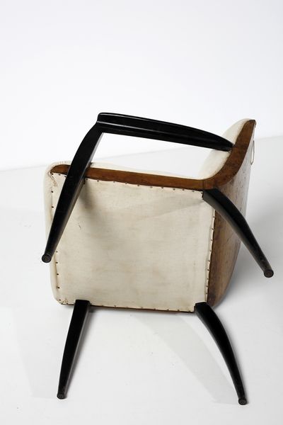 BORSANI OSVALDO (1911 - 1985) : Poltroncina  - Asta Asta 397 | DESIGN E ARTI DECORATIVE DEL NOVECENTO Online - Associazione Nazionale - Case d'Asta italiane