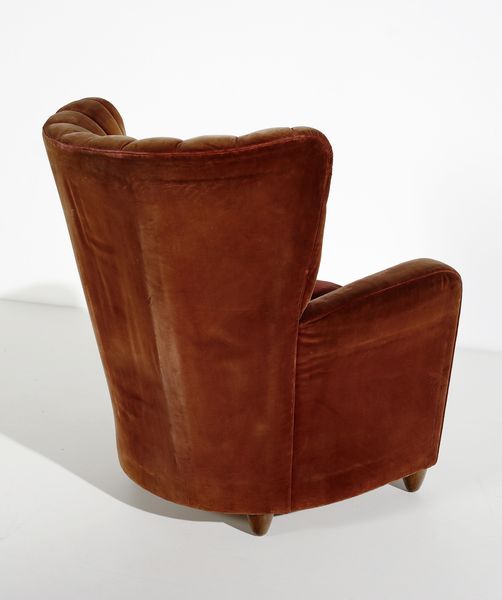 BORSANI OSVALDO (1911 - 1985) : Coppia di poltrone  - Asta Asta 397 | DESIGN E ARTI DECORATIVE DEL NOVECENTO Online - Associazione Nazionale - Case d'Asta italiane