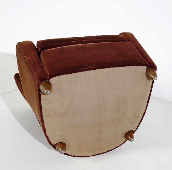 BORSANI OSVALDO (1911 - 1985) : Coppia di poltrone  - Asta Asta 397 | DESIGN E ARTI DECORATIVE DEL NOVECENTO Online - Associazione Nazionale - Case d'Asta italiane