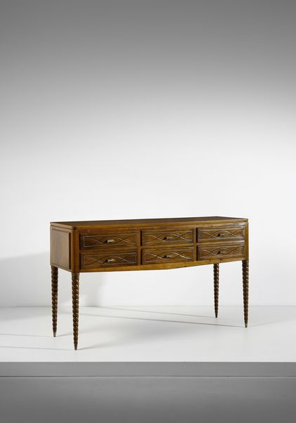 BUFFA PAOLO (1903 - 1970) : attribuito. Cassettiera  - Asta Asta 397 | DESIGN E ARTI DECORATIVE DEL NOVECENTO Online - Associazione Nazionale - Case d'Asta italiane