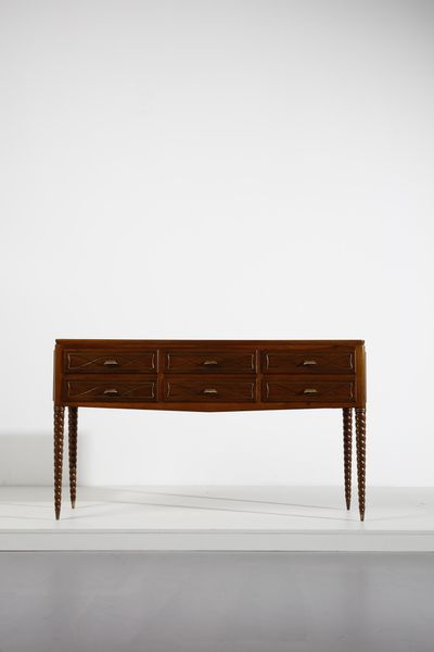 BUFFA PAOLO (1903 - 1970) : attribuito. Cassettiera  - Asta Asta 397 | DESIGN E ARTI DECORATIVE DEL NOVECENTO Online - Associazione Nazionale - Case d'Asta italiane