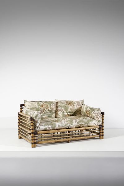 SMANIA ALBERTO : Divano  - Asta Asta 397 | DESIGN E ARTI DECORATIVE DEL NOVECENTO Online - Associazione Nazionale - Case d'Asta italiane