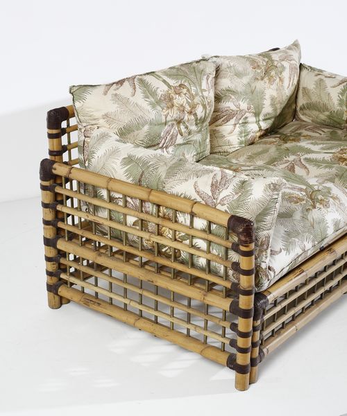 SMANIA ALBERTO : Divano  - Asta Asta 397 | DESIGN E ARTI DECORATIVE DEL NOVECENTO Online - Associazione Nazionale - Case d'Asta italiane