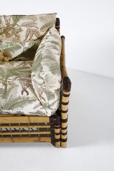 SMANIA ALBERTO : Divano  - Asta Asta 397 | DESIGN E ARTI DECORATIVE DEL NOVECENTO Online - Associazione Nazionale - Case d'Asta italiane