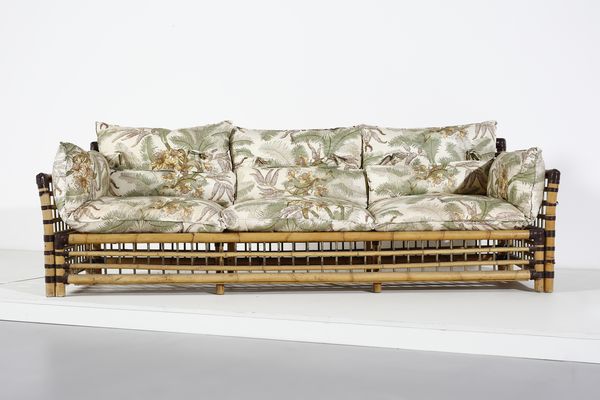 SMANIA ALBERTO : Divano  - Asta Asta 397 | DESIGN E ARTI DECORATIVE DEL NOVECENTO Online - Associazione Nazionale - Case d'Asta italiane