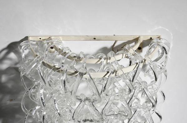 MANGIAROTTI ANGELO (1921 - 2012) : Coppia di appliques Giogali per Vistosi  - Asta Asta 397 | DESIGN E ARTI DECORATIVE DEL NOVECENTO Online - Associazione Nazionale - Case d'Asta italiane