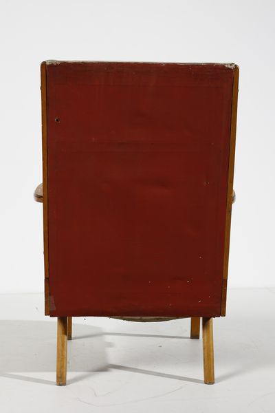 MANIFATTURA ITALIANA : Coppia di poltrone  - Asta Asta 397 | DESIGN E ARTI DECORATIVE DEL NOVECENTO Online - Associazione Nazionale - Case d'Asta italiane