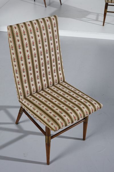 DE CARLI CARLO (1910 - 1999) : nello stile di. Otto sedie  - Asta Asta 397 | DESIGN E ARTI DECORATIVE DEL NOVECENTO Online - Associazione Nazionale - Case d'Asta italiane