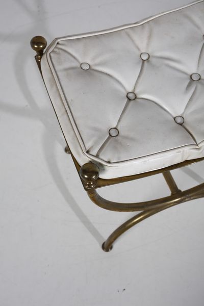 MAISON JANSEN : attribuito. Sgabello  - Asta Asta 397 | DESIGN E ARTI DECORATIVE DEL NOVECENTO Online - Associazione Nazionale - Case d'Asta italiane