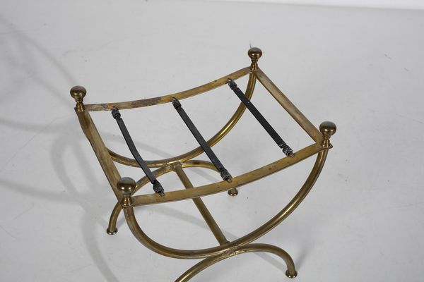 MAISON JANSEN : attribuito. Sgabello  - Asta Asta 397 | DESIGN E ARTI DECORATIVE DEL NOVECENTO Online - Associazione Nazionale - Case d'Asta italiane