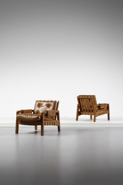 MANIFATTURA BRASILIANA : Coppia di poltrone  - Asta Asta 397 | DESIGN E ARTI DECORATIVE DEL NOVECENTO Online - Associazione Nazionale - Case d'Asta italiane