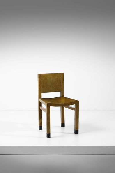 GINO LEVI MONTALCINI & GIUSEPPE PAGANO : Sedia razionalista  - Asta Asta 397 | DESIGN E ARTI DECORATIVE DEL NOVECENTO Online - Associazione Nazionale - Case d'Asta italiane
