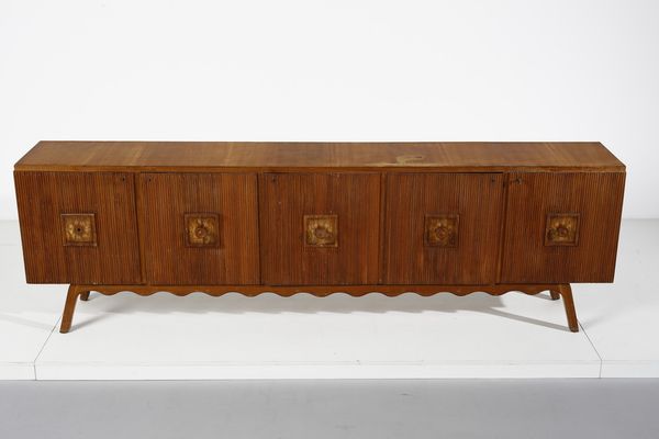MANIFATTURA ITALIANA : Credenza  - Asta Asta 397 | DESIGN E ARTI DECORATIVE DEL NOVECENTO Online - Associazione Nazionale - Case d'Asta italiane