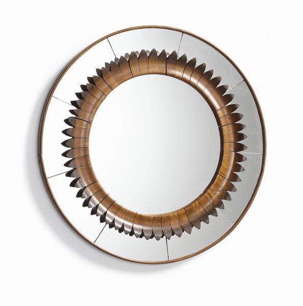 FRAMAR (FRATELLI MARELLI) : Specchio  - Asta Asta 397 | DESIGN E ARTI DECORATIVE DEL NOVECENTO Online - Associazione Nazionale - Case d'Asta italiane