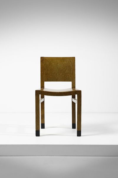 GINO LEVI MONTALCINI & GIUSEPPE PAGANO : Sedia razionalista  - Asta Asta 397 | DESIGN E ARTI DECORATIVE DEL NOVECENTO Online - Associazione Nazionale - Case d'Asta italiane