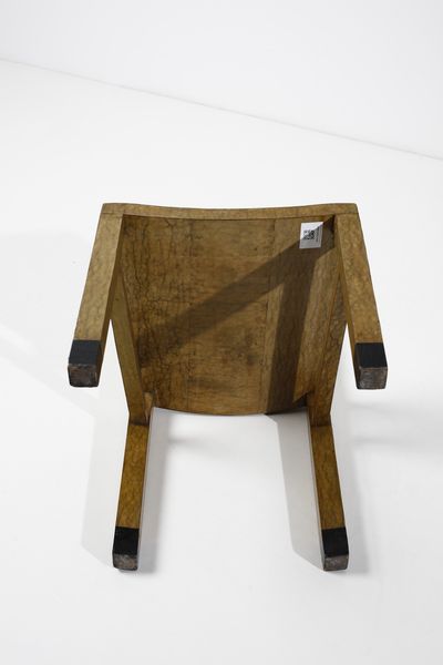 GINO LEVI MONTALCINI & GIUSEPPE PAGANO : Sedia razionalista  - Asta Asta 397 | DESIGN E ARTI DECORATIVE DEL NOVECENTO Online - Associazione Nazionale - Case d'Asta italiane