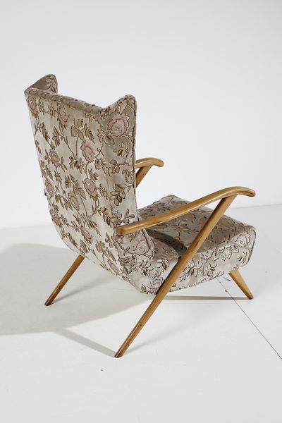 MANIFATTURA ITALIANA : Coppia di poltrone  - Asta Asta 397 | DESIGN E ARTI DECORATIVE DEL NOVECENTO Online - Associazione Nazionale - Case d'Asta italiane