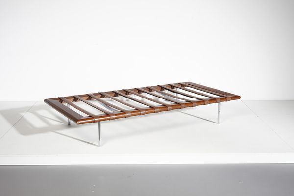 MIES VAN DER ROHE LUDWIG (1886 - 1969) : Daybed per Knoll  - Asta Asta 397 | DESIGN E ARTI DECORATIVE DEL NOVECENTO Online - Associazione Nazionale - Case d'Asta italiane
