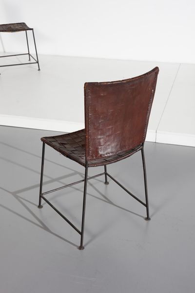 RIETI FABIO (n. 1925) : attribuito. Otto sedie  - Asta Asta 397 | DESIGN E ARTI DECORATIVE DEL NOVECENTO Online - Associazione Nazionale - Case d'Asta italiane