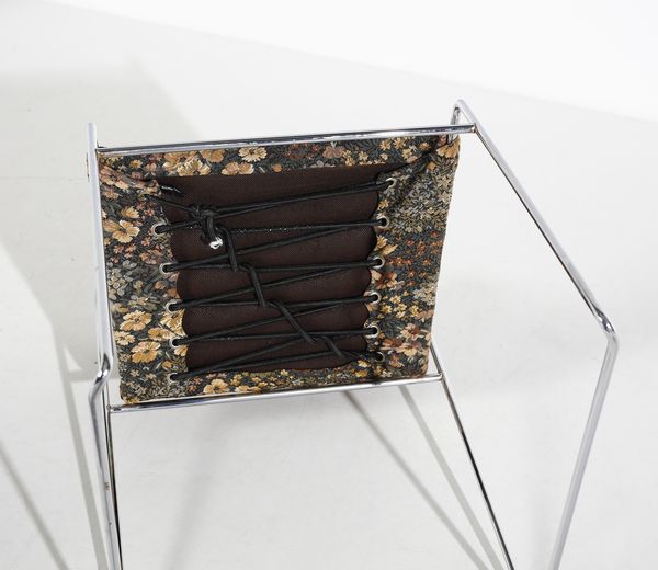 TAKAHAMA KAZUHIDE (n. 1930) : Sei sedie Tulu per Gavina  - Asta Asta 397 | DESIGN E ARTI DECORATIVE DEL NOVECENTO Online - Associazione Nazionale - Case d'Asta italiane