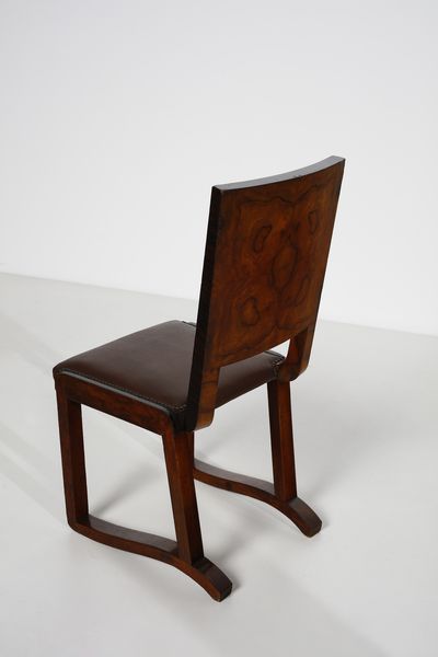 HALABALA JINDRICH (1903 - 1978) : nello stile di. Sei sedie  - Asta Asta 397 | DESIGN E ARTI DECORATIVE DEL NOVECENTO Online - Associazione Nazionale - Case d'Asta italiane