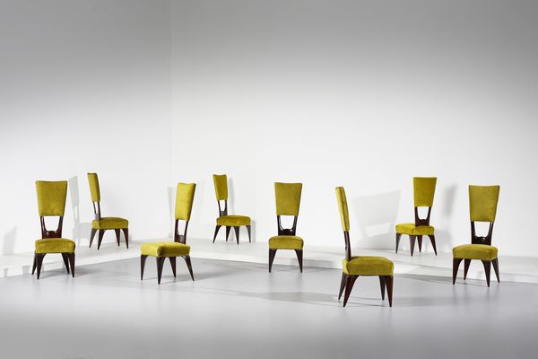 VALABREGA  VITTORIO (1861 - 1952) : attribuito. Otto sedie  - Asta Asta 397 | DESIGN E ARTI DECORATIVE DEL NOVECENTO Online - Associazione Nazionale - Case d'Asta italiane