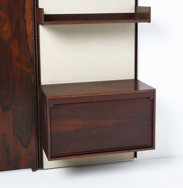 FRATTINI GIANFRANCO (1926 - 2004) : Grande libreria per Bernini  - Asta Asta 397 | DESIGN E ARTI DECORATIVE DEL NOVECENTO Online - Associazione Nazionale - Case d'Asta italiane