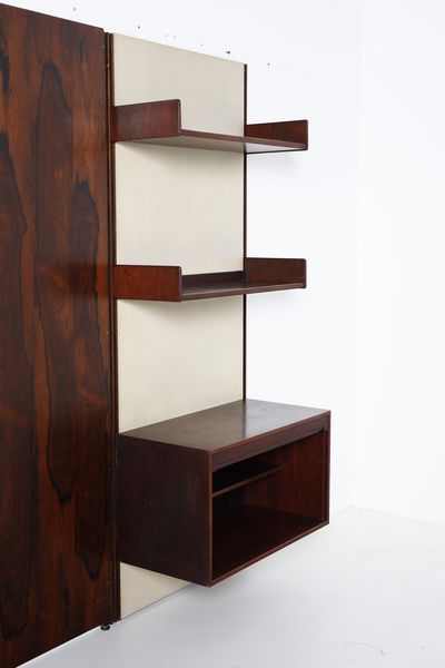 FRATTINI GIANFRANCO (1926 - 2004) : Grande libreria per Bernini  - Asta Asta 397 | DESIGN E ARTI DECORATIVE DEL NOVECENTO Online - Associazione Nazionale - Case d'Asta italiane