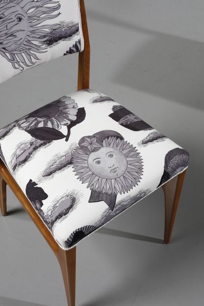 PONTI GIO (1891 - 1979) : Sei sedie 111 per Cassina  - Asta Asta 397 | DESIGN E ARTI DECORATIVE DEL NOVECENTO Online - Associazione Nazionale - Case d'Asta italiane