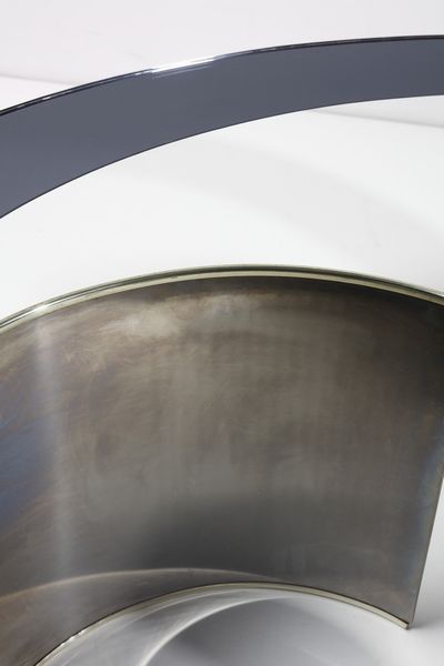 CACCIA DOMINIONI LUIGI (n. 1913) : Tavolino da salotto T20 Fascia Specchiata per Azucena  - Asta Asta 397 | DESIGN E ARTI DECORATIVE DEL NOVECENTO Online - Associazione Nazionale - Case d'Asta italiane