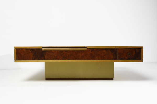 REGA ROMEO : attribuito. Tavolino da salotto  - Asta Asta 397 | DESIGN E ARTI DECORATIVE DEL NOVECENTO Online - Associazione Nazionale - Case d'Asta italiane