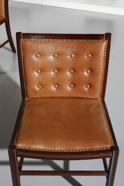 FRIGERIO LUCIANO (1928 - 1999) : Sei sedie Reginella  - Asta Asta 397 | DESIGN E ARTI DECORATIVE DEL NOVECENTO Online - Associazione Nazionale - Case d'Asta italiane