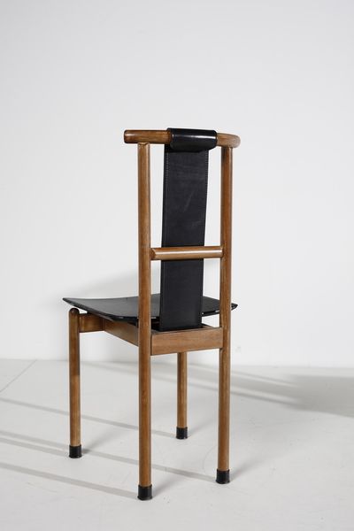 GIGI & PEPE TANZI : Quattro sedie Tab� per Pozzi & Verga  - Asta Asta 397 | DESIGN E ARTI DECORATIVE DEL NOVECENTO Online - Associazione Nazionale - Case d'Asta italiane