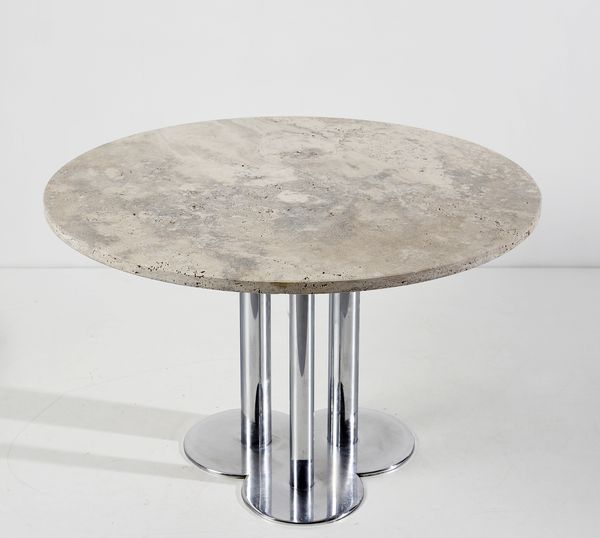 ASTI SERGIO (n. 1926) : Tavolo Trifoglio per Poltronova  - Asta Asta 397 | DESIGN E ARTI DECORATIVE DEL NOVECENTO Online - Associazione Nazionale - Case d'Asta italiane