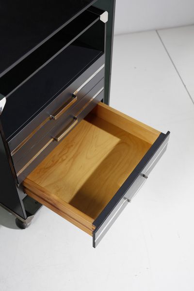 GALLOTTI E RADICE : Scrivania con cassettiera  - Asta Asta 397 | DESIGN E ARTI DECORATIVE DEL NOVECENTO Online - Associazione Nazionale - Case d'Asta italiane