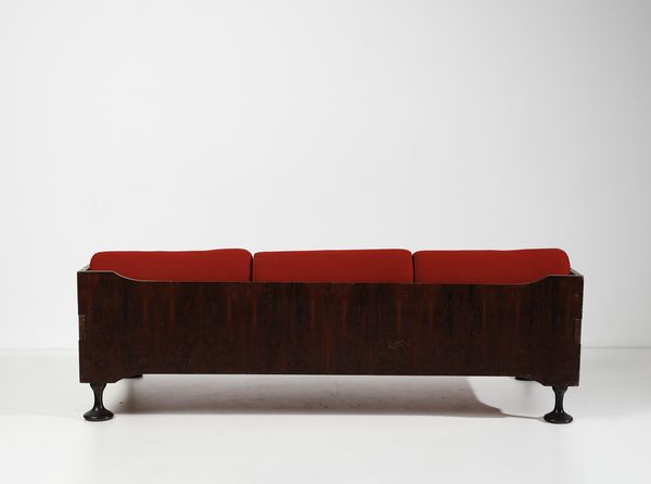 MASSONI LUIGI  (n. 1930) : Divano per Mobilia, Milano  - Asta Asta 397 | DESIGN E ARTI DECORATIVE DEL NOVECENTO Online - Associazione Nazionale - Case d'Asta italiane