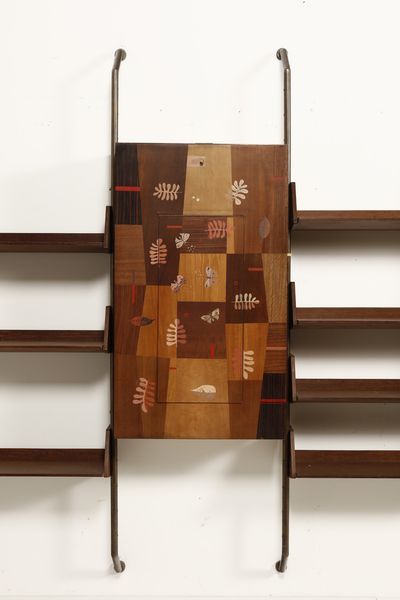 MEO MARINO : attribuito. Libreria, esecuzione Ebanisteria Anfodillo, Venezia  - Asta Asta 397 | DESIGN E ARTI DECORATIVE DEL NOVECENTO Online - Associazione Nazionale - Case d'Asta italiane