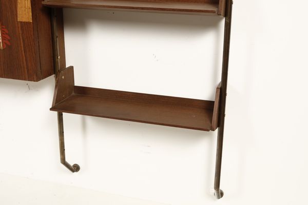 MEO MARINO : attribuito. Libreria, esecuzione Ebanisteria Anfodillo, Venezia  - Asta Asta 397 | DESIGN E ARTI DECORATIVE DEL NOVECENTO Online - Associazione Nazionale - Case d'Asta italiane