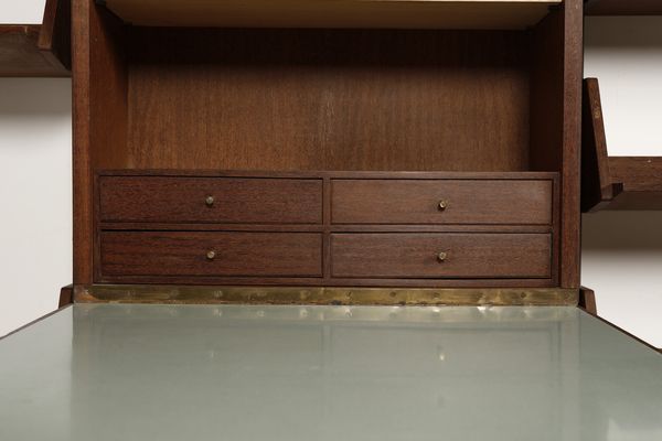 MEO MARINO : attribuito. Libreria, esecuzione Ebanisteria Anfodillo, Venezia  - Asta Asta 397 | DESIGN E ARTI DECORATIVE DEL NOVECENTO Online - Associazione Nazionale - Case d'Asta italiane