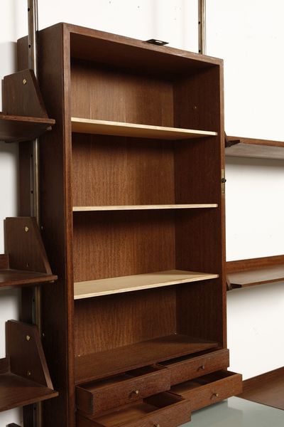 MEO MARINO : attribuito. Libreria, esecuzione Ebanisteria Anfodillo, Venezia  - Asta Asta 397 | DESIGN E ARTI DECORATIVE DEL NOVECENTO Online - Associazione Nazionale - Case d'Asta italiane