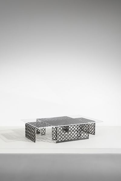 MANIFATTURA ITALIANA : Tavolino da salotto  - Asta Asta 397 | DESIGN E ARTI DECORATIVE DEL NOVECENTO Online - Associazione Nazionale - Case d'Asta italiane