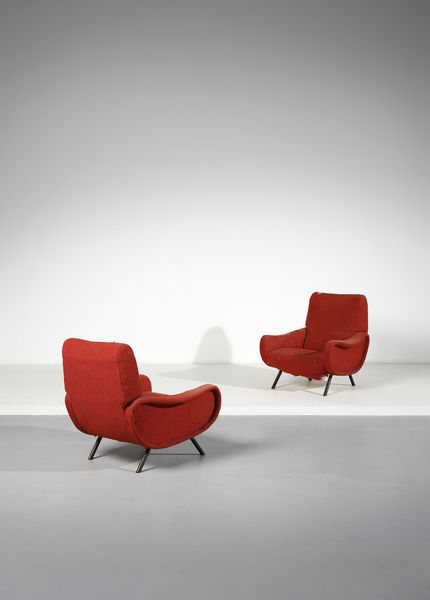 ZANUSO MARCO (1916 - 2001) : Coppia di poltrone Lady per Arflex  - Asta Asta 397 | DESIGN E ARTI DECORATIVE DEL NOVECENTO Online - Associazione Nazionale - Case d'Asta italiane