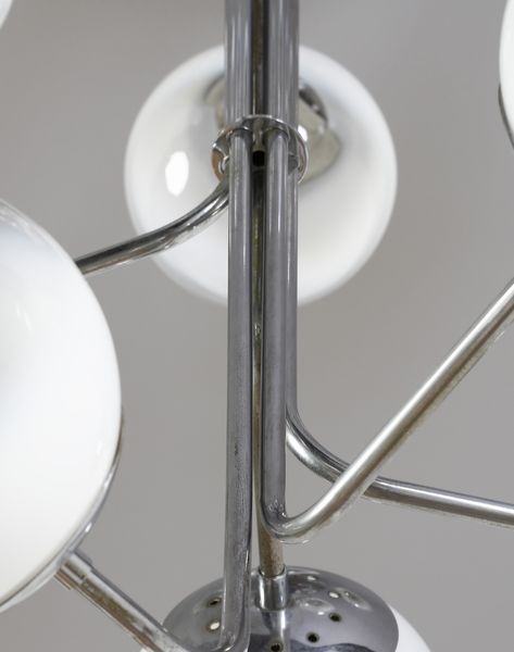 MANGIAROTTI ANGELO (1921 - 2012) : Lampada a sospensione A404 per Candle  - Asta Asta 397 | DESIGN E ARTI DECORATIVE DEL NOVECENTO Online - Associazione Nazionale - Case d'Asta italiane