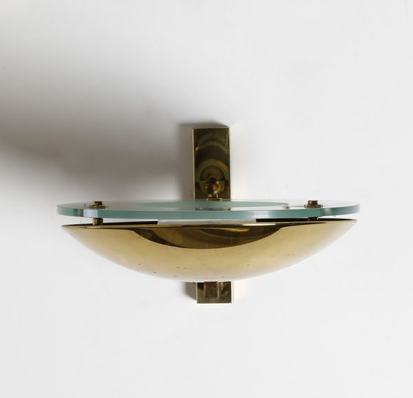 MANIFATTURA ITALIANA : Coppia di lampade da parete  - Asta Asta 397 | DESIGN E ARTI DECORATIVE DEL NOVECENTO Online - Associazione Nazionale - Case d'Asta italiane