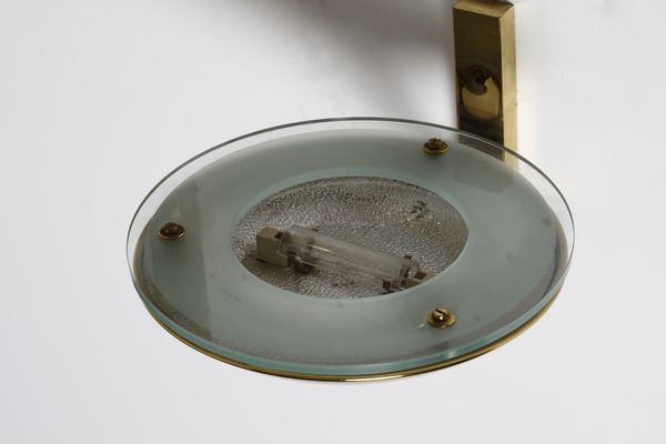 MANIFATTURA ITALIANA : Coppia di lampade da parete  - Asta Asta 397 | DESIGN E ARTI DECORATIVE DEL NOVECENTO Online - Associazione Nazionale - Case d'Asta italiane