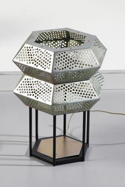 MANIFATTURA ITALIANA : Coppia di grandi lampade da tavolo  - Asta Asta 397 | DESIGN E ARTI DECORATIVE DEL NOVECENTO Online - Associazione Nazionale - Case d'Asta italiane