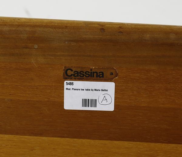 BELLINI MARIO (n. 1935) : Tavolino da salotto Pianura per Cassina  - Asta Asta 397 | DESIGN E ARTI DECORATIVE DEL NOVECENTO Online - Associazione Nazionale - Case d'Asta italiane
